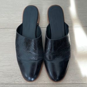 Zara Leather Mules